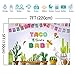 Mocsicka Mexican Baby Shower Backdrop Taco Bout a Baby Party Photography Background 7x5ft Vinyl Fiesta Theme Baby Shower Party Backdrops