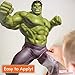 Decalcomania Marvel 10-Pc Incredible Hulk 25
