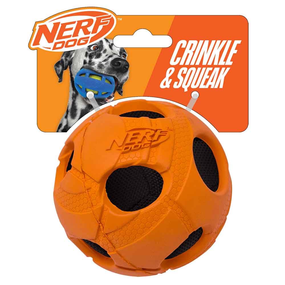 Nerf Products 3220 Bash Crunch Ball, Large, Orange, One-Size-for-Most
