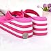 Womail 2016 Fashion Summer Clip Toe Platform Wedge Sandals High Heel for Women Hot Pink (39)