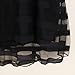 FEITONG Kids Baby Girls Leopard Printing Short Sleeveless Dress (6-7Y, W-Black)