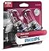 Philips Automotive Lighting 9004 VisionPlus Deluxe Upgrade Automotive Replacement Headlight Bulb, Fits Select High Beam, Low Beam, or Fog Positions (Pack of 2)