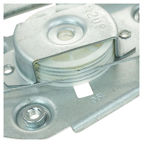 image for AM Autoparts Rear Power Window Regulators Left & Right Pair Set for BM