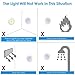 AMIR Upgraded 3.15” Motion Sensor Light Indoor, Cordless Battery Powered Stick on LED Night Lights for Closet, Stair, Under Cabinet, Hallway, Kitchen (Warm White - Pack of 3)