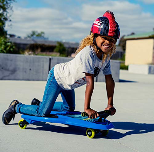 GOMO Spinner Shark Drifting Kneeboard - Scooter Board with Casters for Kids (Blue - 1pc)