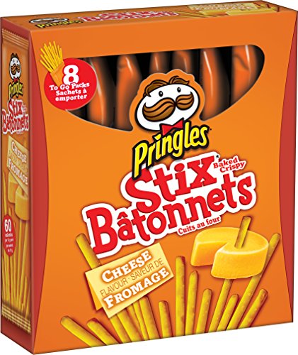 Pringles stix cheese flavor 8x15.1 gram, 120 gram/4.23 …