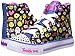 Skechers Kids Girls' Shuffles-Chat Time Sneaker,Emoji Black Multi,1 M US Little Kid