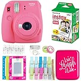 Fujifilm Instax Mini 9 Instant Camera - Flamingo