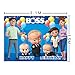 Photography Backdrops Baby Boss Family Blue Photo Background for Baby Shower 1st 2nd Birthday Party Decor Studio Props Banner Vinyl 7x5ft