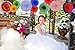 Fiesta party Hanging Paper Fans Set- Colorful Mexican Round Wheel Disc Lanterns for Events,Wedding Birthday Carnival Home Decorations (Set of 12)