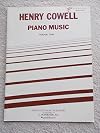 Henry Cowell Piano Music, Volume One