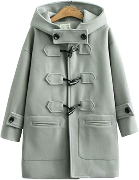 Amazon グードコ 秋服 綿入れ レディース 学院風 ダッフルコート ロングコート Aライン チェスターコート 防寒 ブルゾン 暖かい 日系 コート ジャケット 通販