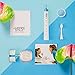 Winning Smile Electric Toothbrush Dental Kit for Adults - Best Sonic Power Cleaning Technology - Rechargeable Electronic Toothbrushes with 2 Heads, Floss Picks, Tongue Scraper, and Mouthguard