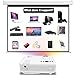 DR. J Professional 2800 Brightness Home Theater Mini Projector Max. 170″ Display, Full HD LED Projector 1080P/HDMI/VGA/USB/TF/AV/Sound Bar/ Video Games/TV 1080P Support (White)thumb 2