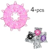 PinkGee 4-pack Premium Quality Silicone Co c k rings Set