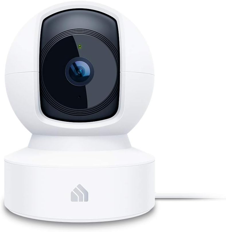 TP-Link Kasa KC110 Smart Cloud Indoor HD Camera 1080P Pivoting 2-Way Audio White
