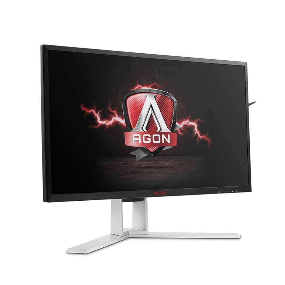 AOC AGON Gaming AG271QG - 27 Inch QHD Monitor, 165Hz,1 ms, IPS, G-Sync, AMD FreeSync, USB Hub, Height adjust, Speakers (2560x1440@ 165Hz, 350 cd/m², HDMI/DP/USB 3.0)