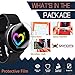 Skinomi TechSkin [6-Pack] Clear Screen Protector for Samsung Galaxy Watch Active (Galaxy Watch Active2 40mm) [Full Coverage] Anti-Bubble HD TPU Film