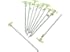 SE 910NRC10 Metal Tent Peg with Glow in the Dark Stopper (10 Pack), 10 1/2"