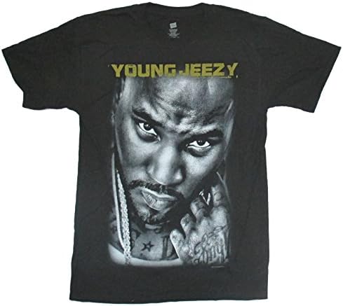 Young Jeezy Hustlerz Ambition Tour Black T-Shirt