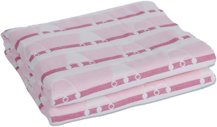 TOWEL 6 Layers Baby Bath Cotton Baby Gauze Thickened Children 110 * 110 Cm (2 Colors Optional) (Color : 2)