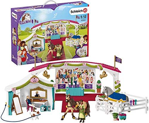 schleich 42466 Große Pferdeshow, für Kinder ab 5 Jahren, HORSE CLUB - Spielset