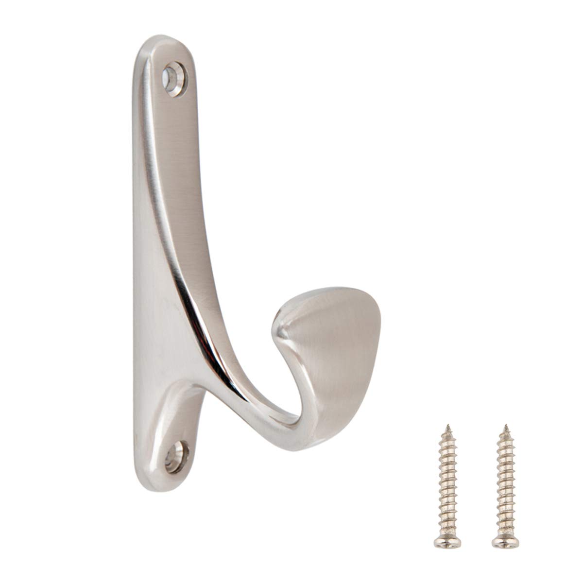 Best Amazonbasics Wall-Mounted Coat Rack, White