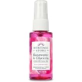 HERITAGE STORE Rosewater &amp; Glycerin Facial Mist, 2 fl oz | Refresh and hydrate dry skin anywhere with a mini rosewater and glycerin facial mist.