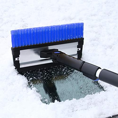 Rebornsun スノーブラシ 車用除雪ブラシ アイススクレーパー 3 In 1多機能伸縮式 スノーブラシ アイススクレーパー スクレイパー 長さ調節可能 猛吹雪対策 凍結防止 事故防止 自動車 ガラス 車霜取り 雪かき 雪下ろし 雪対策 除雪作業 Sloth Gr Jp