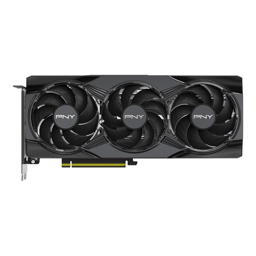 PNY NVIDIA GeForce RTX? 5060 8GB ARGB Overclocked Triple Fan Graphics Card (DLSS 4, PCIe 5.0, HDMI/DP 2.1, 2-Slot, Epic-X? RGB Lighting)