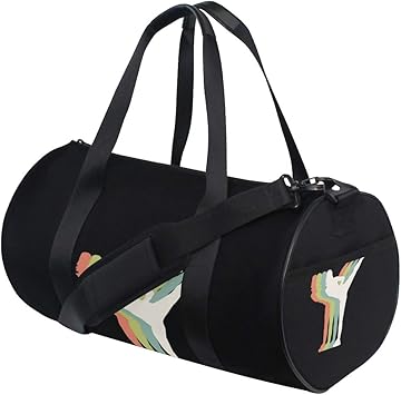 girl duffle bag with name