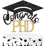 Class Of 2023 Kuchen-Topper Mit Glitzer – Abschluss-Deko Für Kuchen, Perfekt Für Schul- & Uni-Feiern