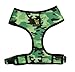 EcoBark Dog Harness - Eco-Friendly Max Comfort Harnesses - Luxurious Soft Mesh Halter - Over The Head Harness Vest- No Pull and No Choke for Small, Toy Breed, and Teacup Dogs (XS, Camo)