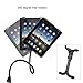 ieGeek 360 Degree Rotating Hands-free Gooseneck Holder Long Flexible Adjustable Tablet Stand Clip-on Bed Mount Universal for iPad Mini, iPad 2/3/4,iPad Air, and other 8