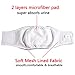 Vecomfy Dog Belly Bands for Male Dogs Diapers(5 Pack),Premium Washable Reusable Small Dog Belly Wrap Leakproof Puppy Diapers,S
