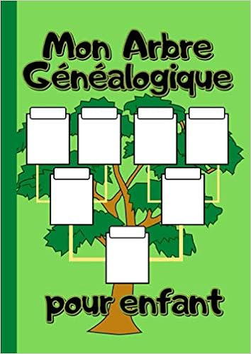 Amazon Fr Mon Arbre Genealogique Pour Enfant T Bk Livres