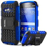 Galaxy Ace 4 Case, Evocel® Heavy Duty Armor Case with Stand For Samsung Galaxy Ace 4 (G313) - Evocel® Retail Packaging, Blue