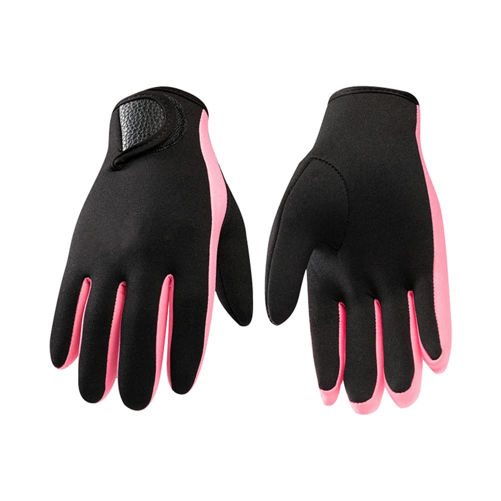 Women Wetsuit Gloves Neoprene Gloves 3mm Thermal Scuba Gloves Anti-slip Diving Snorkel Gloves Elastic Water Sports Gloves for Lady Scuba Diving Swimming Snorkeling Kayaking Surfing