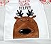 Flying Reindeer Toddler Kid Boys Girls Christmas pajama T shirt+long pants A7169 (7-8 Years, White)