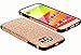 MEKO Galaxy S6 Case, Glitter Bling - Built in Sparkles Soft Gel Flexible Rubber Case[Perfect Fit] [Scratch Resistant] for Samsung Galaxy S6 -- (Gold)