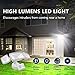 LED Security Lights, SONATA Motion Sensor LED Flood Light with 3 Adjustable Heads, 42W 4000LM 6000K IP65 Waterproof Super Bright Outdoor Light for Garage,Yard,Driveway
