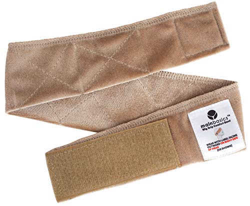MainBasics Velvet Wig Grip Band Adjustable Wig Comfort Band, Beige