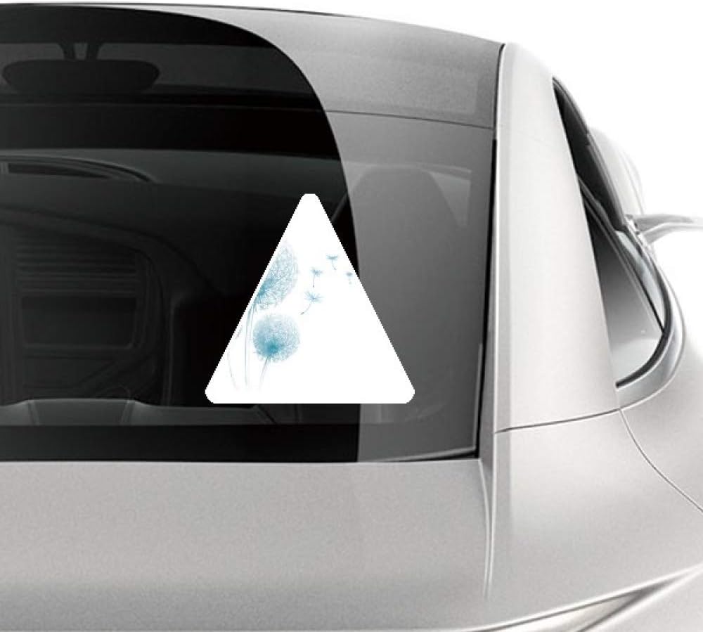 Amazon Diythinker 青い花 植物 タンポ 種 車用ステッカー オートバイ 自転車 スタイリング デカール ステッカー デカール 車 バイク