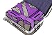 BAGAIL 6 Set Packing Cubes,Travel Luggage Packing Organizers(6Set Purple)