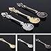 Gracelife Retro Coffee Stirring Spoon Sugar Spoon Tea Spoon Ice-cream Spoon Pack-12 Boxed (Flower1doz)