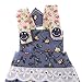 Jili Online Trendy Handmade Causal Doll Flower Printed Suspender Pants for 12'' Blythe Doll Dress Up Accessories