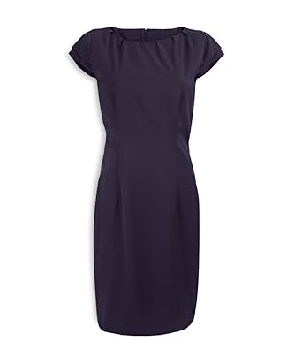 plain black shift dress uk