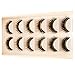 Laimeng,New 5 Pairs Long Thick Soft Handmade Fake False Eye Lash Makeup Extensions