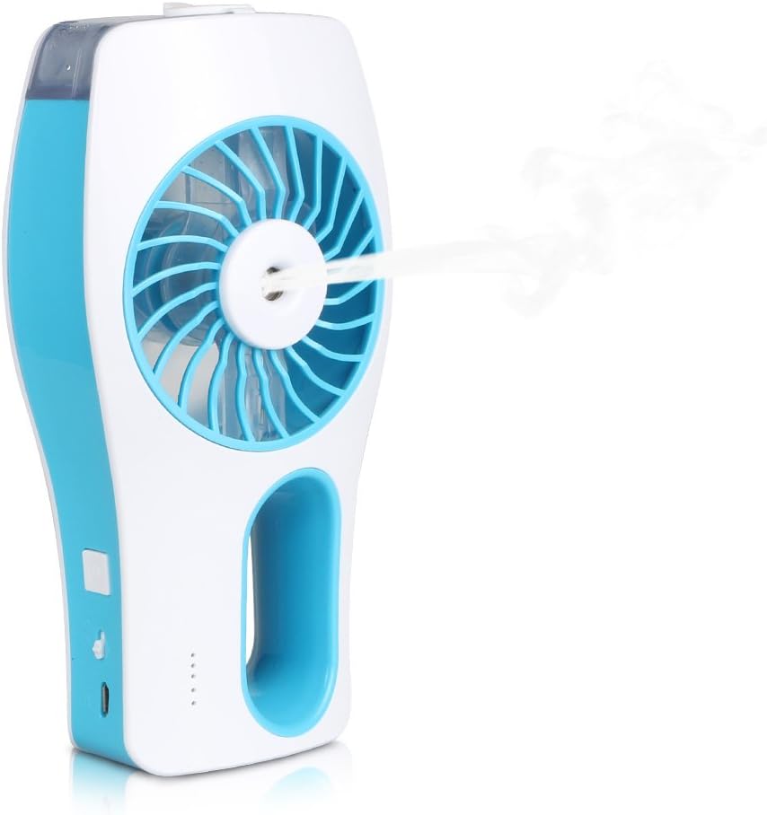 BESTSUN Handheld Mist Fan, Handheld USB Misting Fan Amazon.co.uk