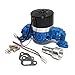 Assault Racing Products 6030203 for Small Block Ford Blue Aluminum Electric Water Pump HV SBF 289 302